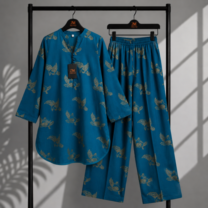 Sparrow Design Top & Farshi Shalwar